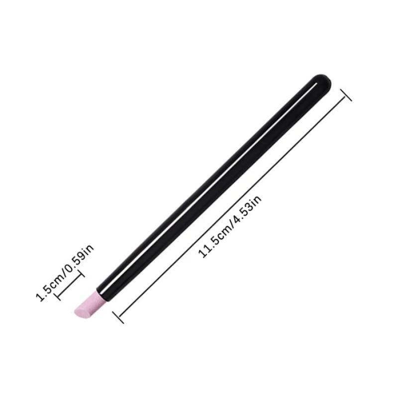 1pc Nail Art Polishing Stick Nail Surface Carving Pen Fine Exfoliating Nail Quartz Pen Manicure Implement