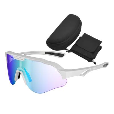 Outdoor Cycling Sunglasses UV400 Windproof Mountain Bike Eyeglass Anti-Glare Sports Eyewear for Fishing Running Driving Hiking