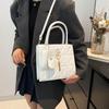 autumn new temperament shoulder handbag niche design casual commuter messenger small square bag
