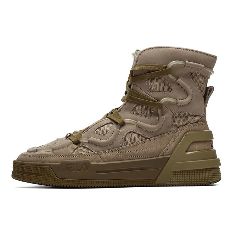 

Lanvin x FILA Salto Nougat Високі Скейтбордичні Кросівки Чоловічі Коричневі F12M144143FNG 43