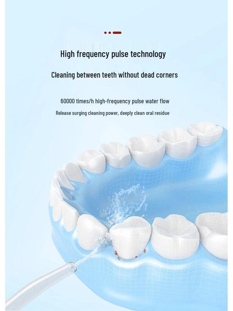 Portable Electric Water Flosser for Adults