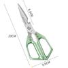 1pc Stainless Steel Kitchen Scissors Multi-functional Food Scissors Killing Fish Strong Chicken Bone Scissors Kitchen Gadgets