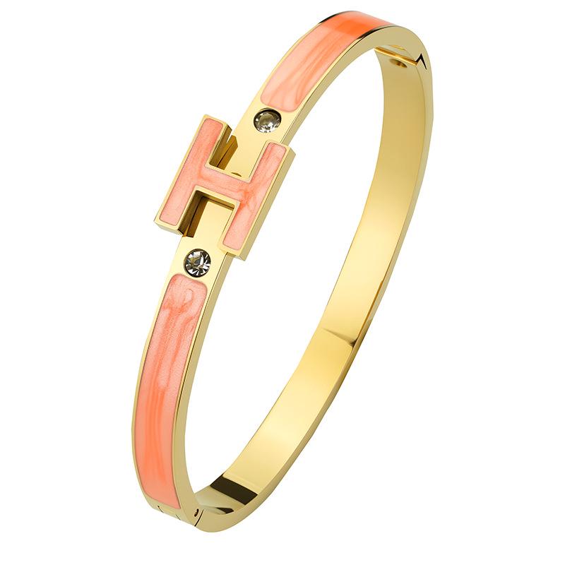 Bransoletka damska ze stali tytanowej: Luksusowa Bransoleta dla Pary ze Złota 18k, Biżuteria Nieblaknąca