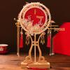 Two-Color Double-Sided Xiuhe Wedding Fan DIY Kit
