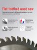 Gold King Eco-Friendly Circular Saw Blade for Woodworking: Paint-Free, Flat-Top Tooth, No Chipping