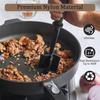 Versatile Handheld Meat Grinder and Shovel - Durable ABS Material for Cooking and Mixing - Food Safe