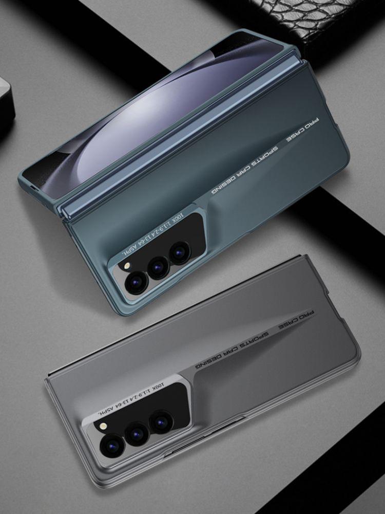 Fashion Sport Car Design Frosted Hard PC Back Cover Case for Samsung Galaxy Z Fold 6 5 4 3 with Glass Screen Film