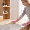 Warm Household Cleaning Gloves Long Sleeves Dishwashing Gloves, Thick Fleece Lining Non-Slip Silicone Rubber for Kitchen And Bath Reusable Waterproof