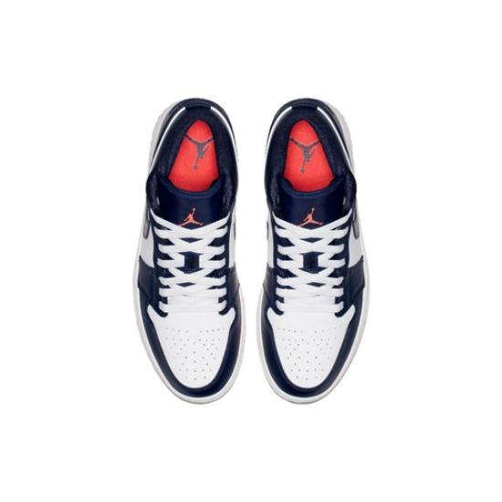 Nike 1 Retro Low Obsidian Ember 1 AJ1 Men's 553558-481