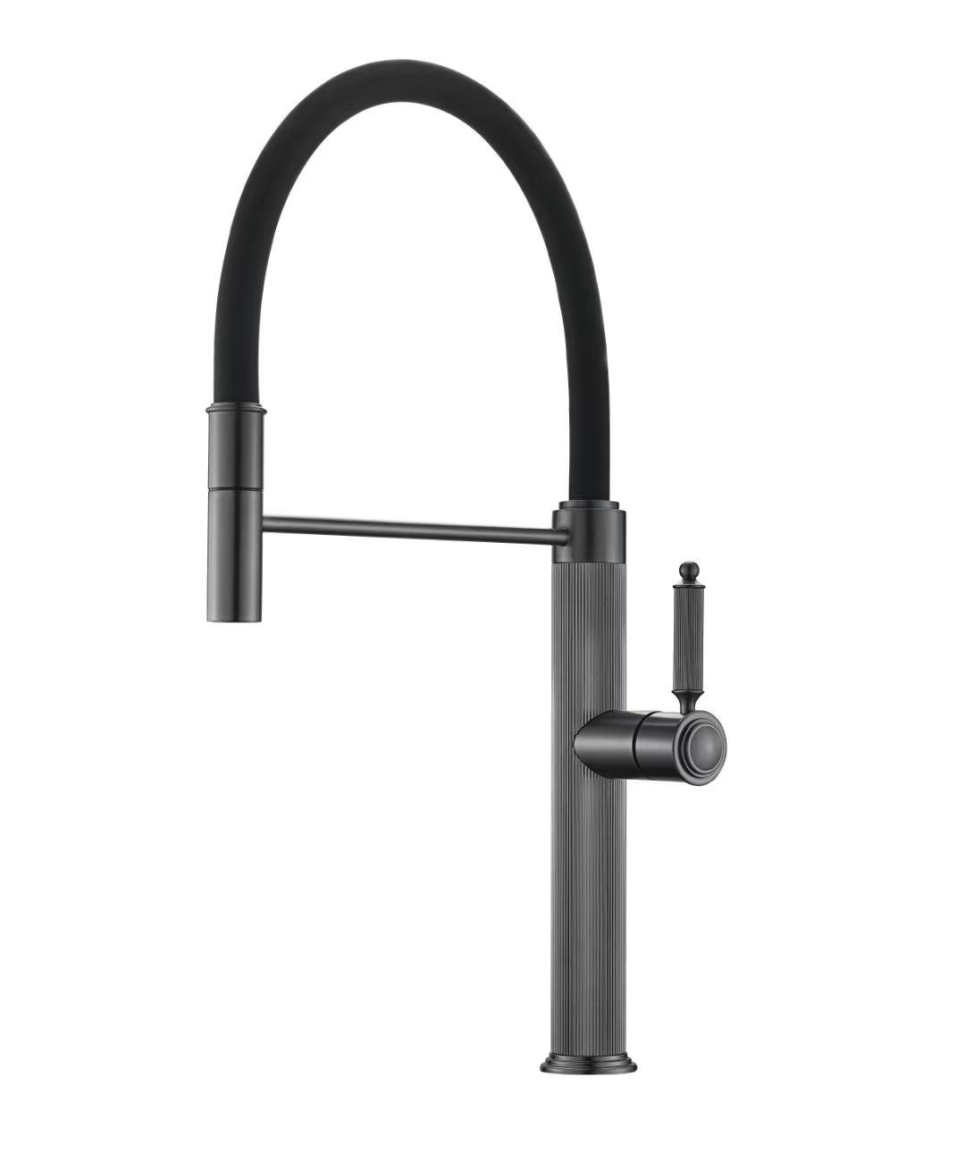 New Kitchen faucet Brush Rose Gold kitchen sink Mixer tap Top Quality Brass kitchen faucet vanity water tap faucet sink faucet