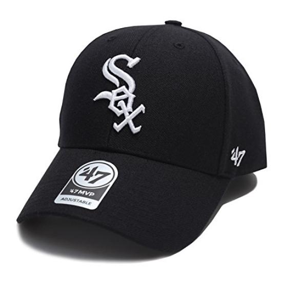 

Forty Seven Brand 47BRAND Low Cap Chicago White Sox Collaboration CAP Hat Black MLB Major League Genuine Product Black F Size [B-MVP06WBV-HM] (01)