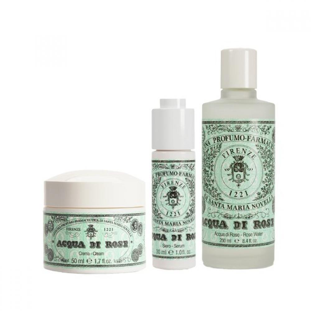 Santa Maria Novella Aqua Di Rosa Rose Water Di Rosa Cream Di Rosa Serum Single option