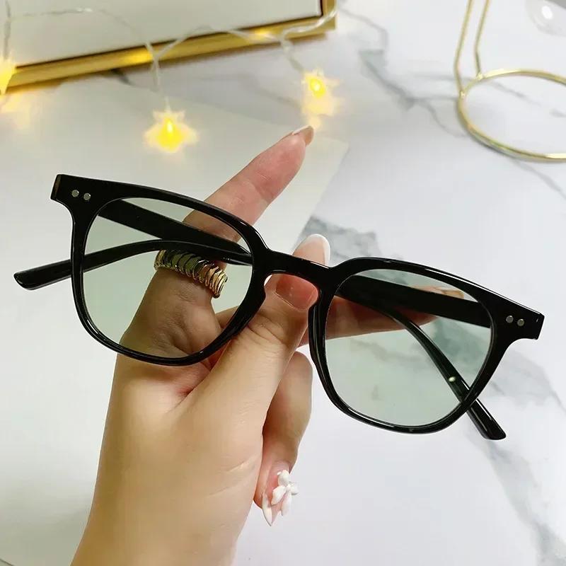 Personalized Vintage Women Men Square Sunglasses Luxury Brand Small Round Sunglasses Trendy Driving Uv Protection Eyeglasses