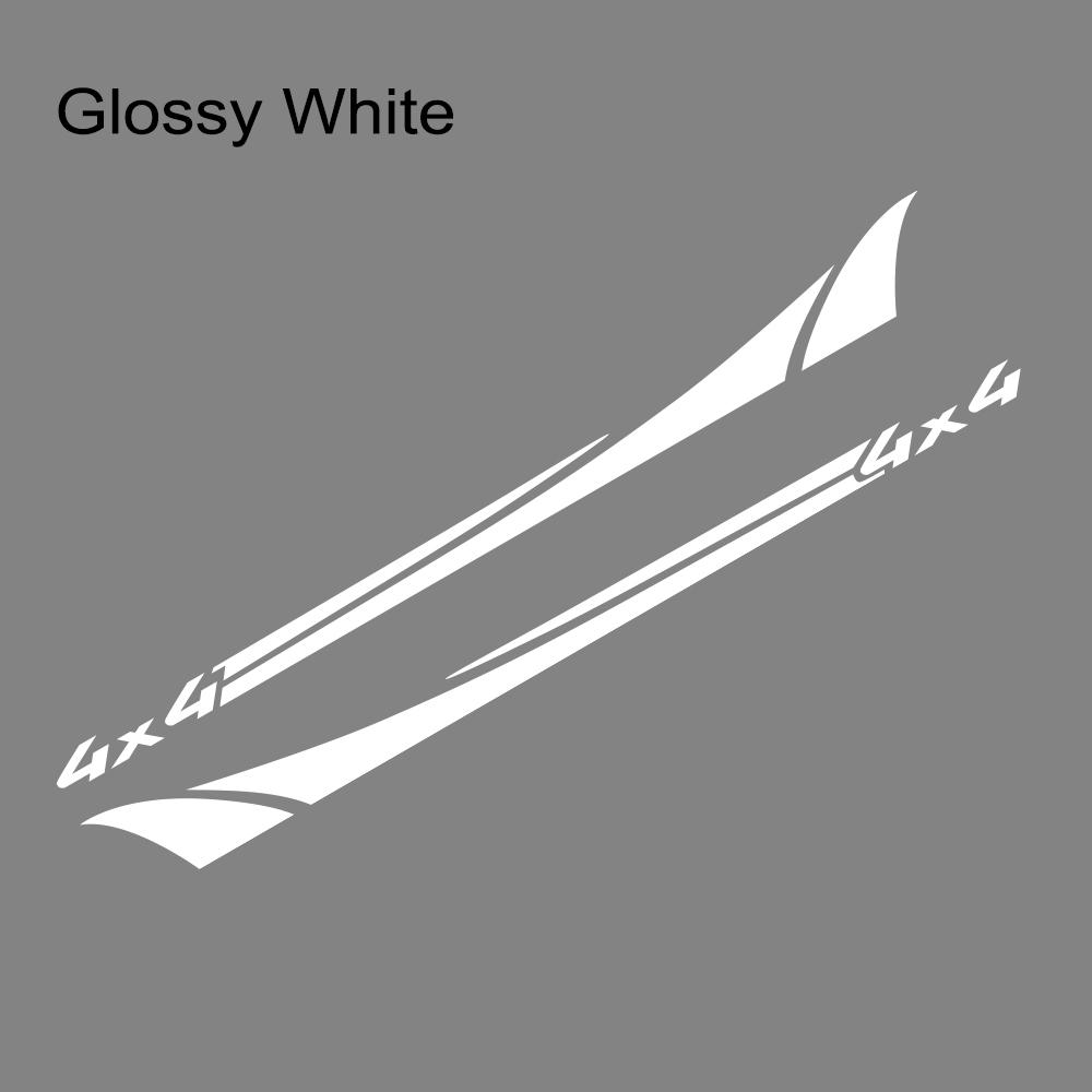 Für Nissan NAVARA NP300 D40 D23 D22 2 Stück Auto Tür Seitenstreifen Aufkleber Pickup 4x4 Grafik Vinyl Aufkleber Dekoration Zubehör