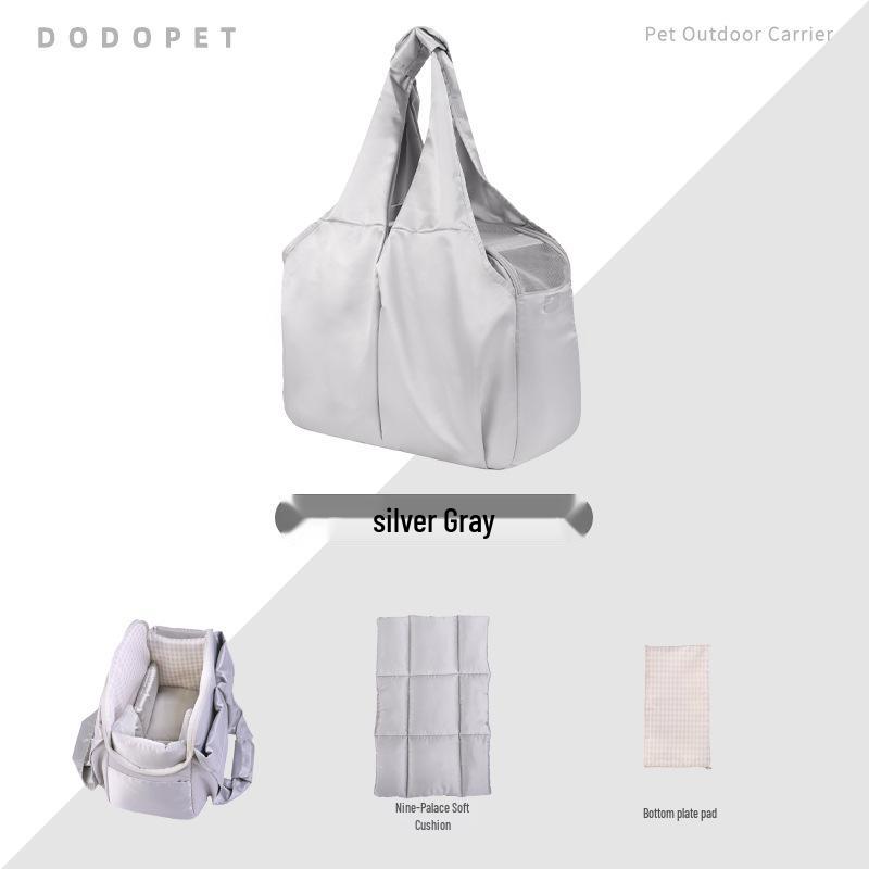 DoDoPet Pet Travel Shoulder Bag: Spacious, Breathable, Portable for Cats and Dogs