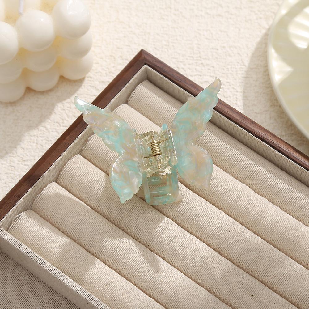 French Style Acetate Butterfly Hair Claws Colorful Hair Styling Tools Accessories Retro Elegant Hair Clamps Women Sweet Hairpins