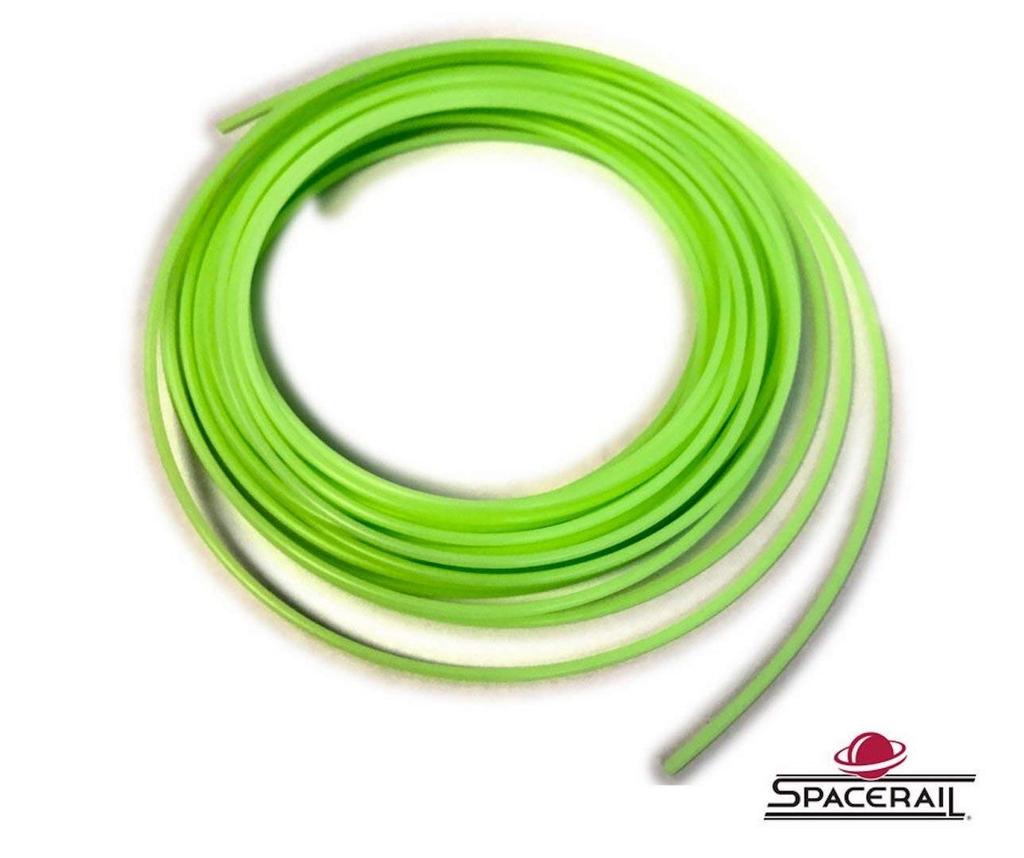 Space Rail: Glow-in-the-dark, phosphorescent, endless loop puzzle. A futuristic educational toy resembling a roller coaster, perfect for brain trainin