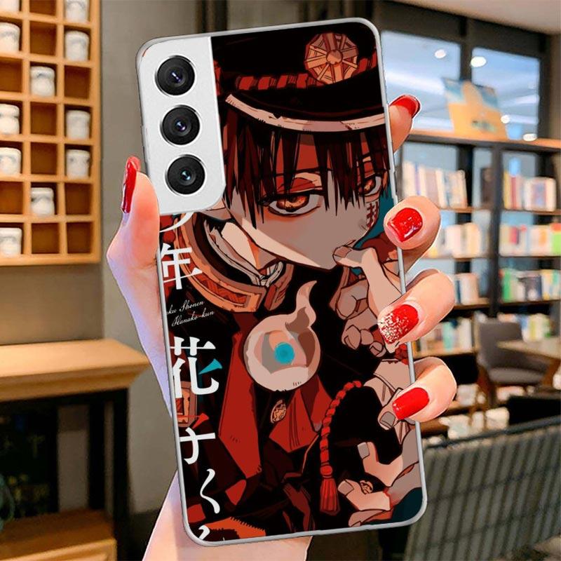 Toilet bound Hanako Kun Anime Cover Phone Case For Samsung Galaxy S26 S25 Edge S24 Ultra S23 S22 Plus S21 S20 FE Soft Fundas She