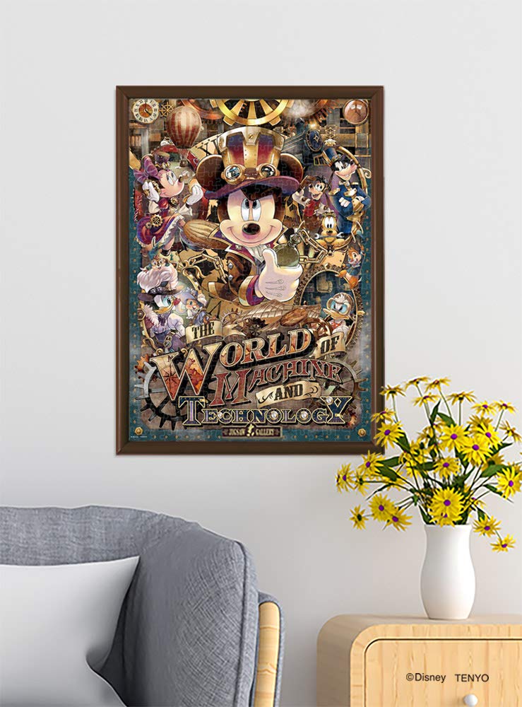 500-bitars pussel Disney Mickeys Mekaniska Värld (35x49 cm)