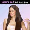 Vega Paddle Hair Brush with Cleaning Comb (India's No.1* Hair Brush Brand) for Men & Women| Wide Detangler Brush for Long, Thick & Curly Hair | Smo