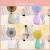 Mini Portable Handheld Cat Ear Usb Rechargeable Fan With Three Adjustable Strong Wind Modes