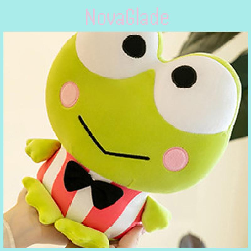 Weiches und kuscheliger Frosch-Plüschtier mit großen Augen für Kinder, ideales Geburtstagsgeschenk und Dekoration