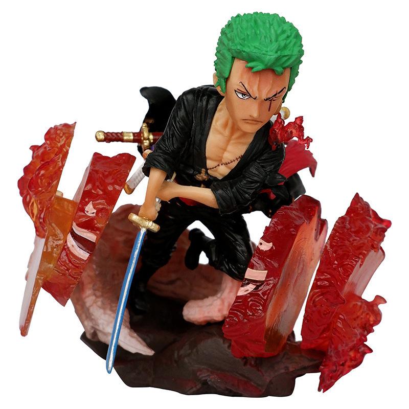 ONE PIECE Animation Figure Straw Hat Group G5 Luffy Sanji Sauron Aisi Daiwa Two-dimensional Model Figure Ornament