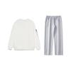 Li Ning Buchstabenprint Mode Atmungsaktiv Locker Bequem Rundhals Pullover Sweatshirt Lässiger Sportanzug Unisex Sweatshirt YWDV385-1+AKLU881-2