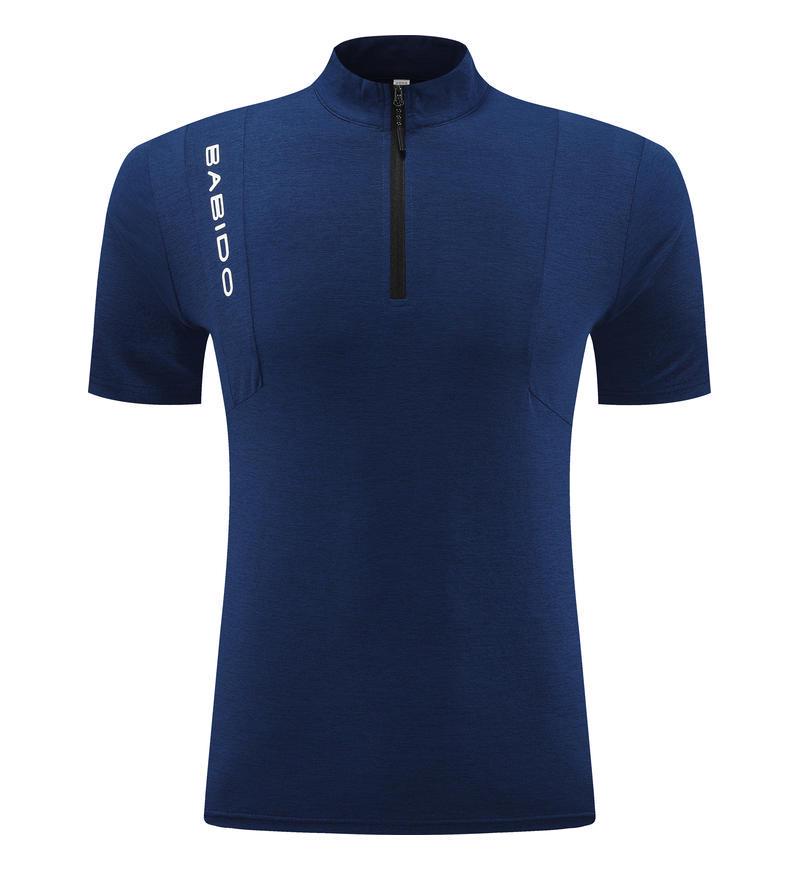 Adult & Children's Quick Dry Half-Zip Sports T-shirt for Table Tennis, Badminton & Fitness