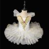 Children's Stage Ballet Dance Dress Girls Performance Tutu Kids Clothes Vestido Girl Mesh Princess Dress for Children's Day