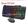 JYD280 Wired Backlit Keyboard and Mouse Combo