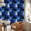 Wallpaper Ink blue, navy blue, black and azure 50x1000