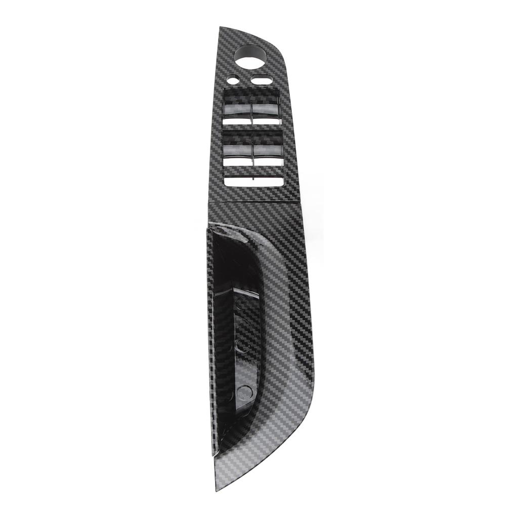 Fensterheberschalter Armlehnenpanel Fahrerseite Türinnenverkleidung für 3er E90 Limousine LCI 2009 bis 2011 Carbonfaser-Stil