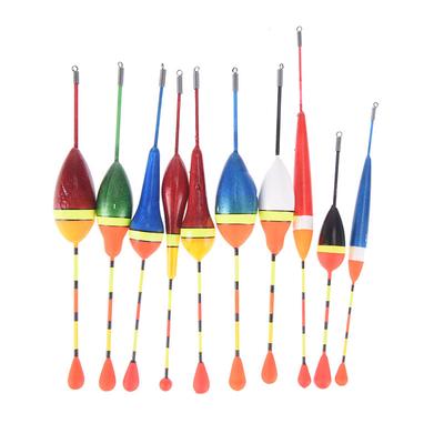 10pcs//lot Fishing Slip Float Slip Bobber Rigs Balsa Wood Fishing Float Bobber