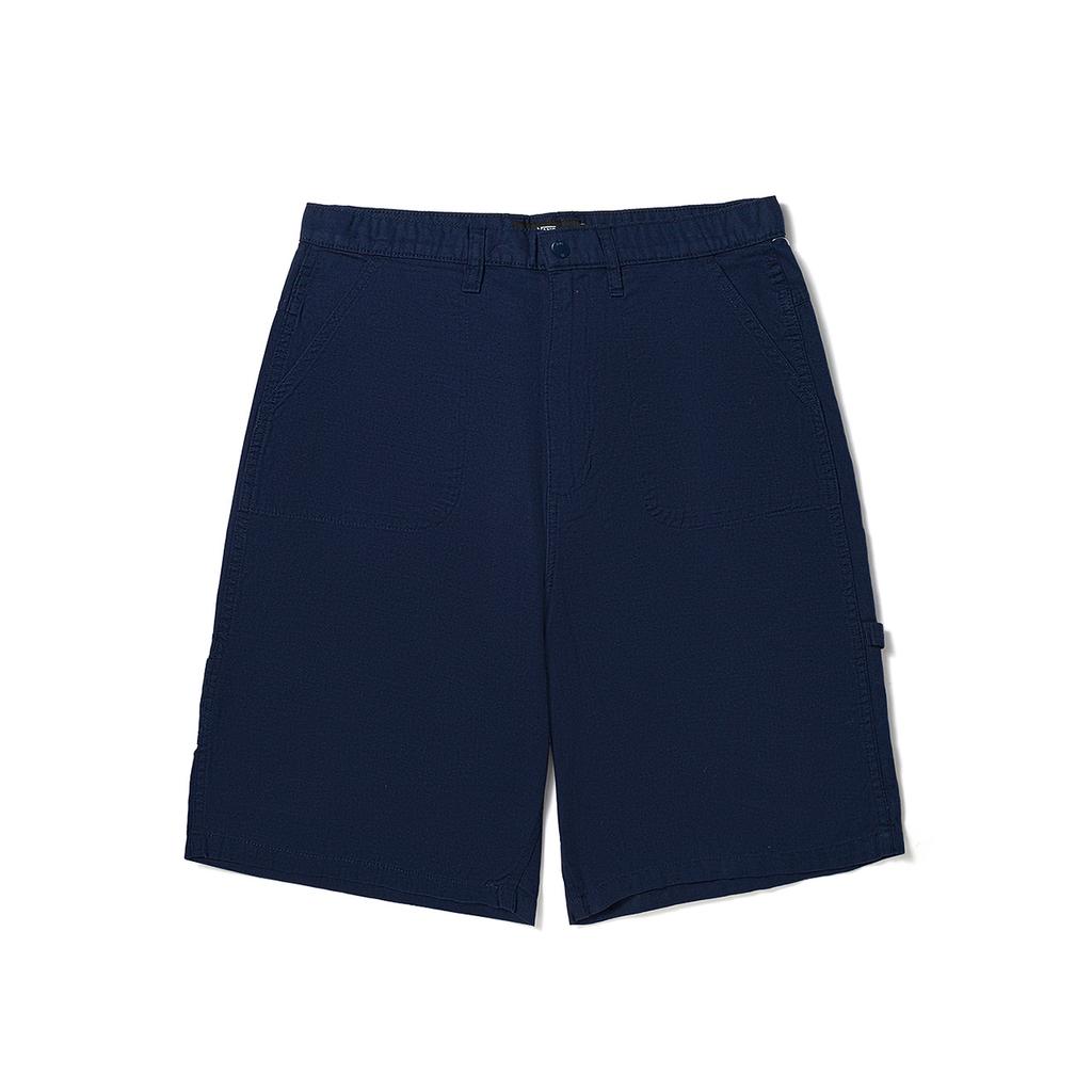 Vans Solid Color Woven Casual Shorts Men Shorts Dark-Blue VN00092XLKZ