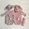 2024 Autumn Korean-Style Cotton Baby Romper Set: Long Sleeve Triangle Onesie for Toddlers