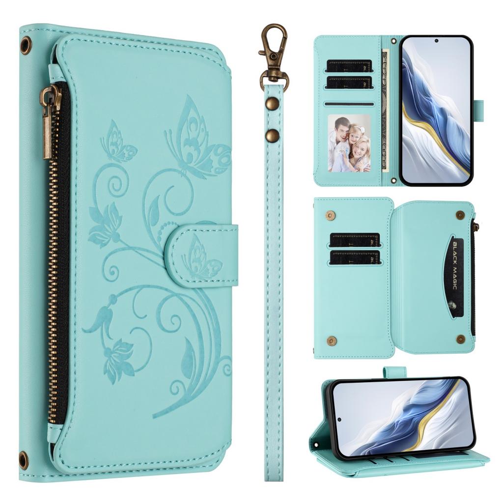 Zipper Leather Wallet Phone Case On For Coque iPhone 17 Pro Max 17 Air 16 15 14 13 12 11 Pro Max 16 15 14 Plus Cards Cover Funda
