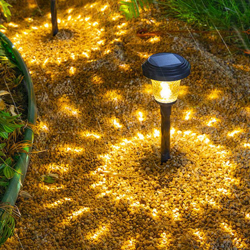 Solar Garden Decor Lights: Outdoor Courtyard Atmosphere Ground Plug Lighting for Yard and Lawn