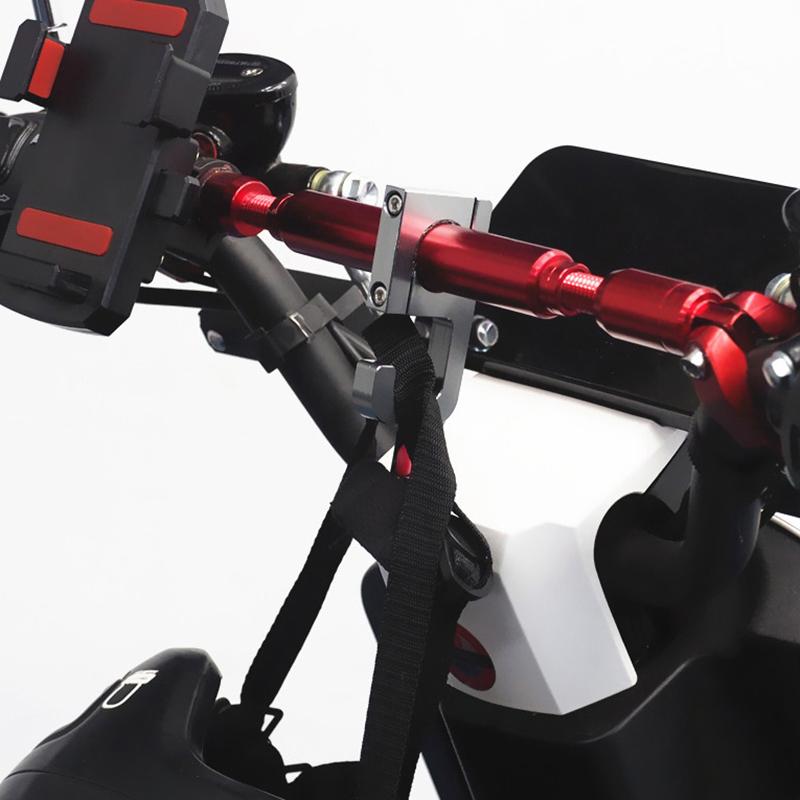 Motocyklový hák na řídítka Multifunkční hák 69 Typ Hák na helmu 22MM Úložný prostor Hliníková slitina Modifikovaný hák na řídítka