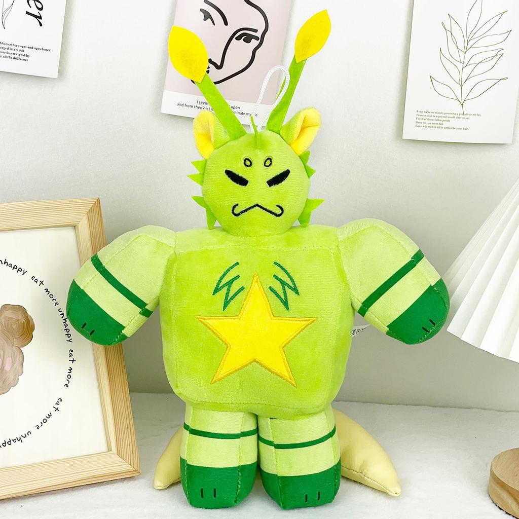 Regretevator Gnarpy Green Sleepy Cat Plush Doll Cute Game Merch Soft Stuffed Animal Toy Green 1pcs