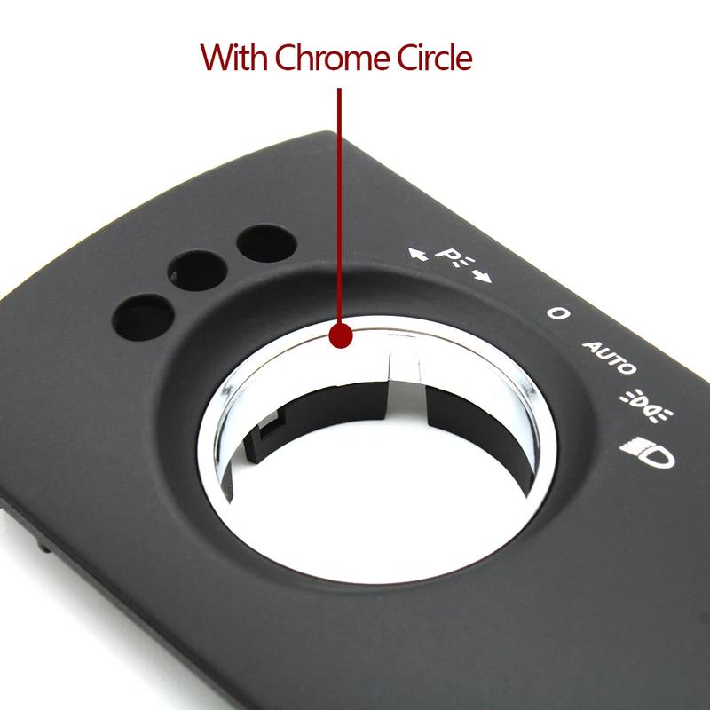 Car Interior Accessories Head Lamp Headlight Switch Button Cover Trim For Mercedes Benz W164 ML GL 300 350 450 500 2005-2011