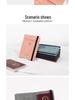 PU Leather RFID Passport Wallet Set with Strap, Card Holders, Ticket Sleeve, and SIM Slot