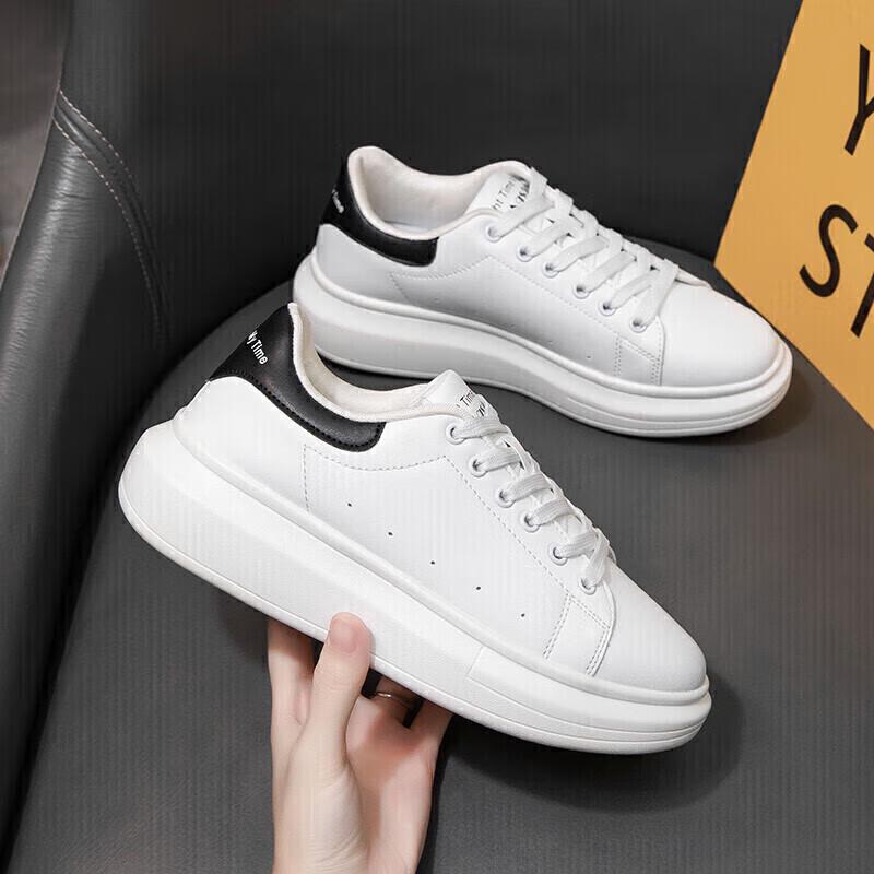 Agsdon Damen Plateau Freizeitsneakers