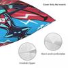 Cartoon H-Hazbin Hotels Pillow Cover Square Pillow Case Cushion Cover Funny Custom Diy Pillowcases For Sofa Bedroom Home Decor