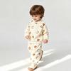 Warm Fleece Lined Baby Clothes Set Cute Round Neck Sweatshirt + Pant Kids Boy Girl Clothing