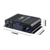 S-288 Bluetooth USB Audio Power Amplifier Car 4.0 Channel Audio Speaker Home Cinema HiFi Stereo Amplifier 17.6X10X4CM
