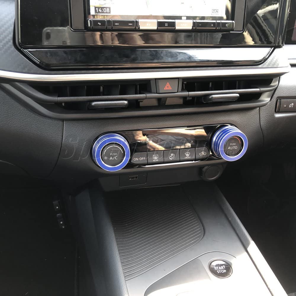 Speed Garage Nissan Notebook E13 SNE13 Model Air Conditioner Switch Dial Ring Cover Frame