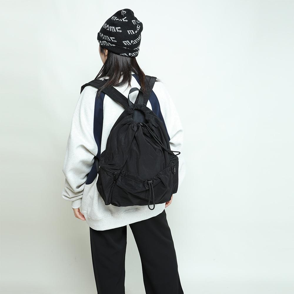 Casual Backpack, Small Backpack, Women's Lightweight Drawstring Schoolbag