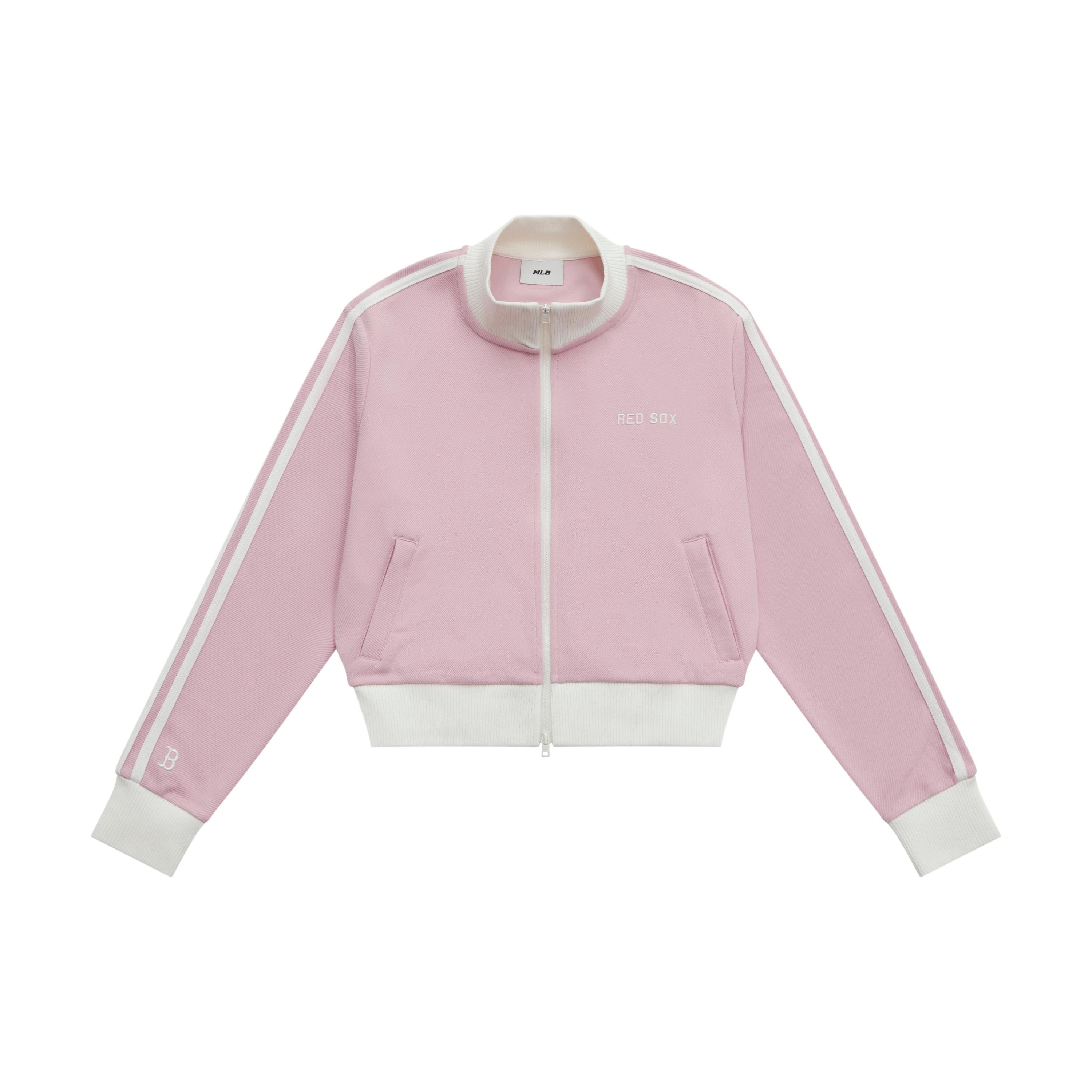 

Новая коллекция в стиле преппи MLB Бостон Ред Сокс SS25 Куртки и пальто Женские Меланжевый серый Розовый 3FTRV1151-43PKM M