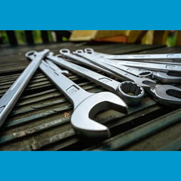 HAZET Combination Wrench, Extra Long, Slim Design, 16mm External Double Hex Profile, 29.01 x 3 x 3cm (Officially Imported from Japan), 600LG-16